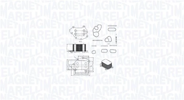 Oil Cooler, engine oil